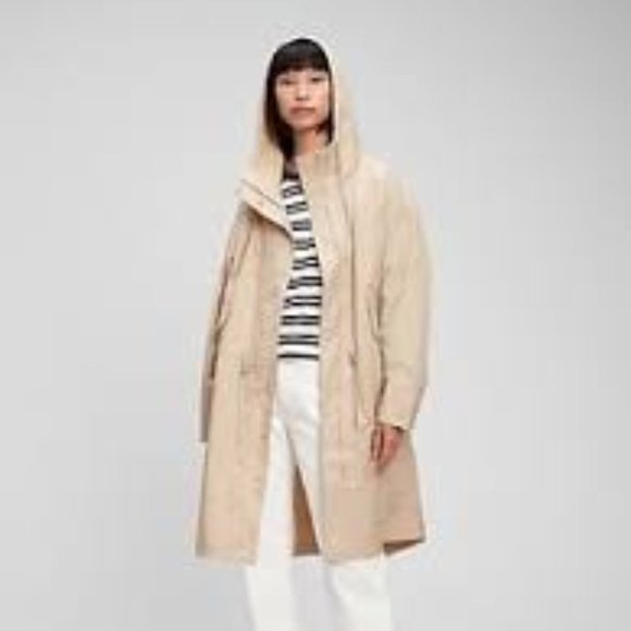 GAP Jackets & Blazers - **NWT** GAP Oversized Anorak Parka Rain Coat